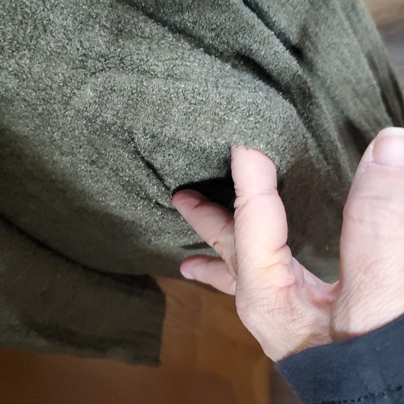 Barefoot dreams sage green cozychic lite long open front cardigan - Picture 4 of 9